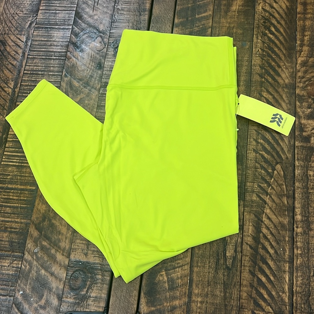 All in Motion bright athletic leggings size 2X - Picture 3 of 7